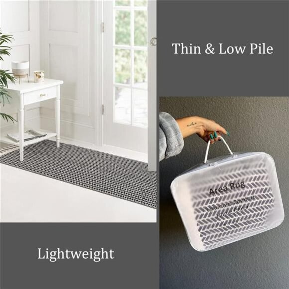 Lahome Boho Kitchen Runner, 2x4.3 Bathroom Runner Rug Lightweight Entryway Rug - Picture 4 of 7